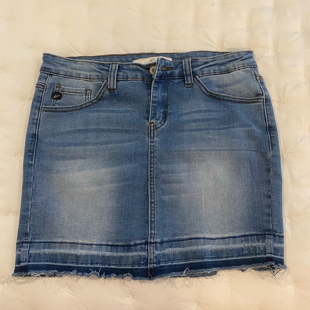 KanCan Blue Denim Skirt